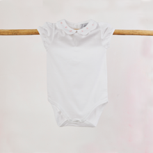 Carica l'immagine nel visualizzatore di Gallery, Body maniche corte | Fiorellini rosa
