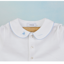 Carica l'immagine nel visualizzatore di Gallery, Polo maniche corte | Barca azzurra